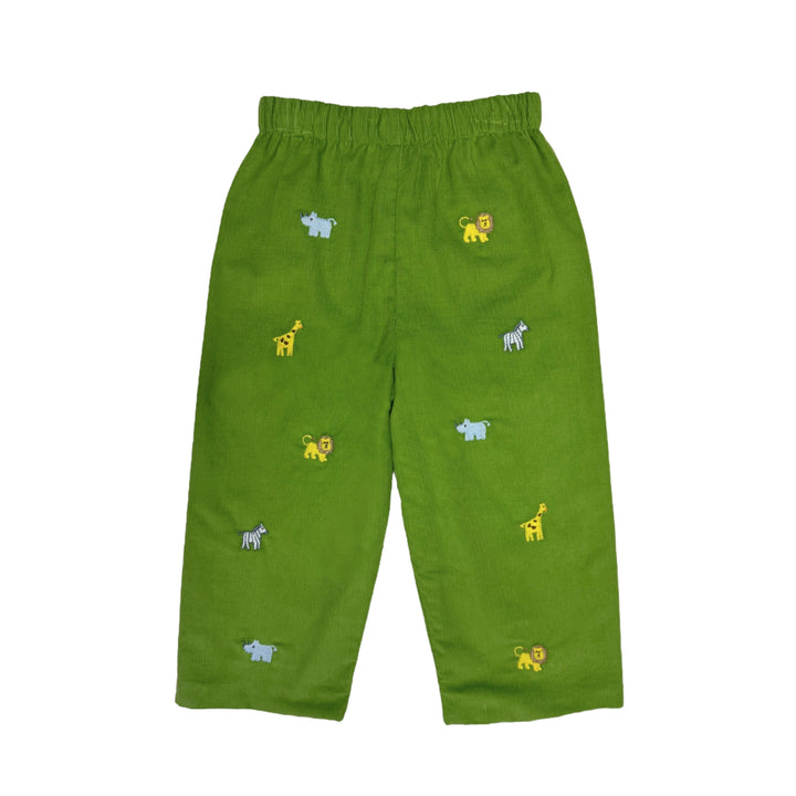 Safari Play Tee with Corduroy Pants Set
