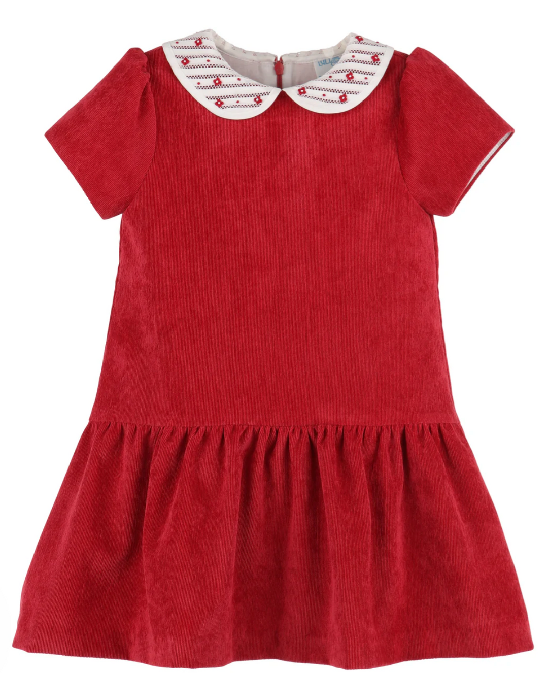 luli and me christmas dress Luli & Me Girl's Lace-Trim Velvet Dress, Size 2-4T