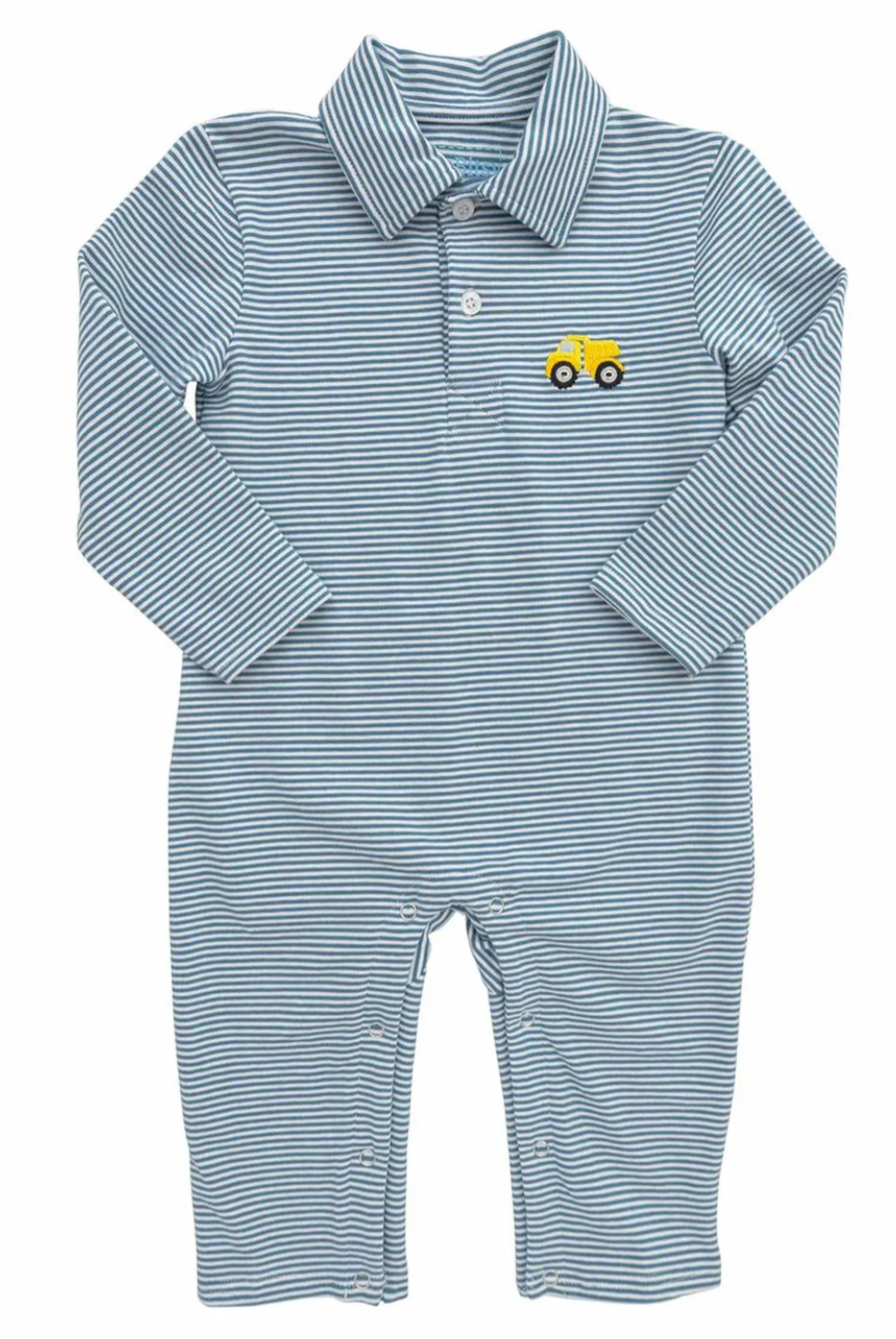 Dump Truck Polo Romper