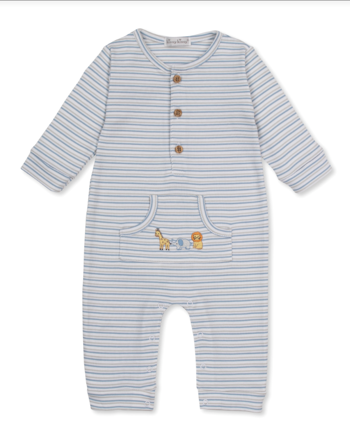 Jungle Hang Out Striped Playsuit