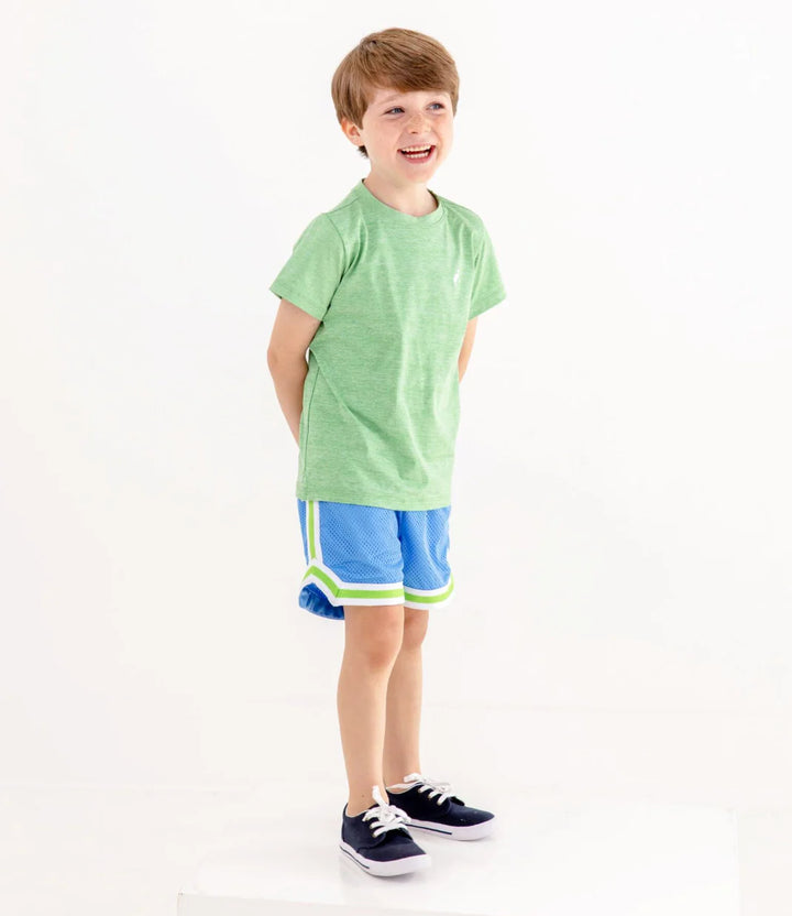 Prepletic™ Sheppy Shorts Sunrise Blvd Blue/Lexington Lime