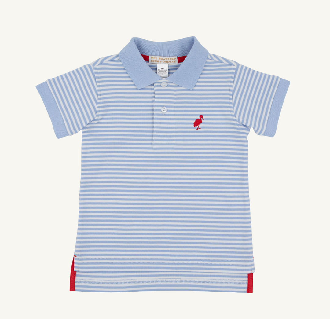 Prim & Proper Polo Beale Street Blue/Richmond Red