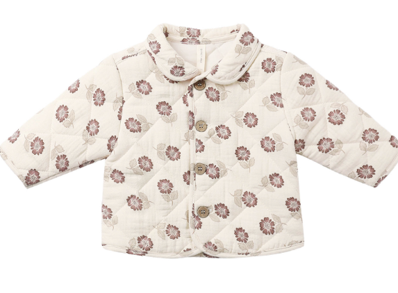 Quilted Jacket - Fall Floral