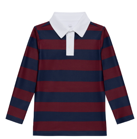 Long Sleeve Rugby Polo Shirt