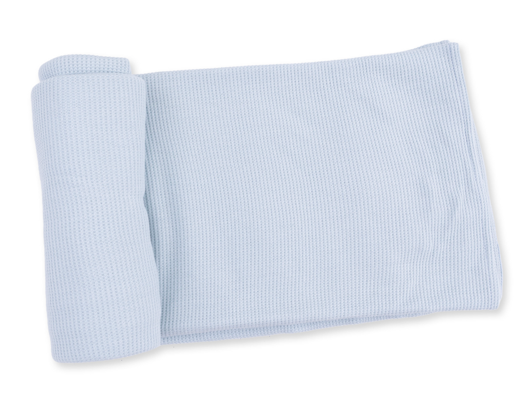 Solid Baby Blue - Swaddle Blanket