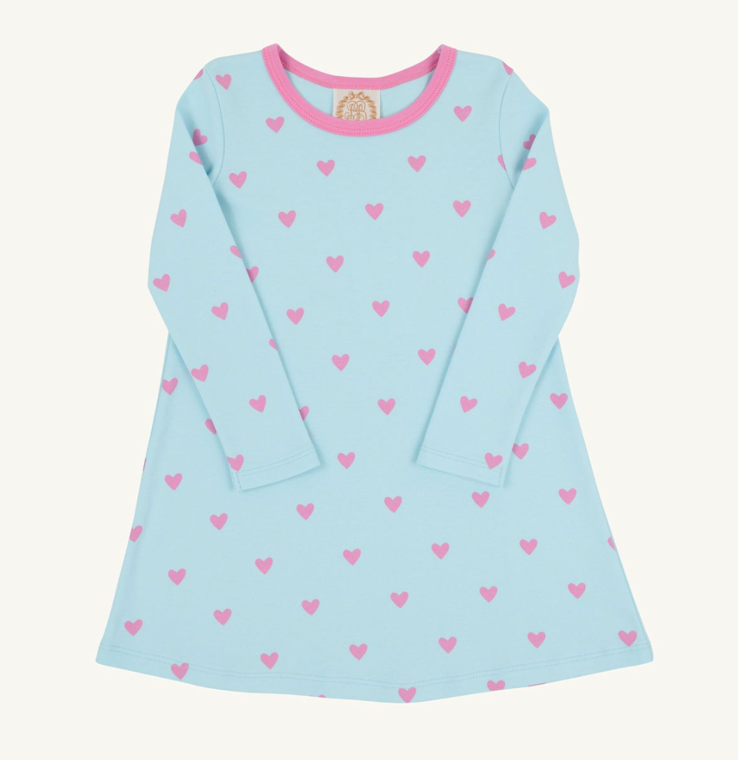 Long Sleeve Polly Play Dress - Heavy Weight