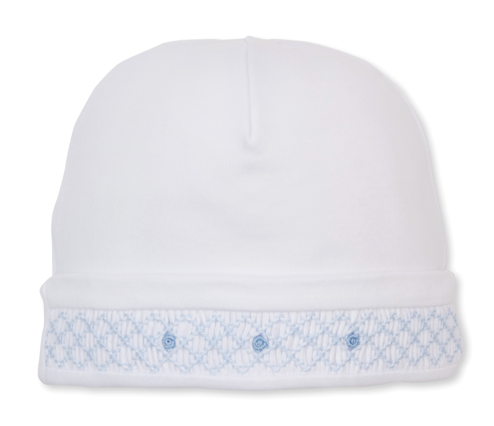 Hat w/ Hand Smk White/Lt Blue