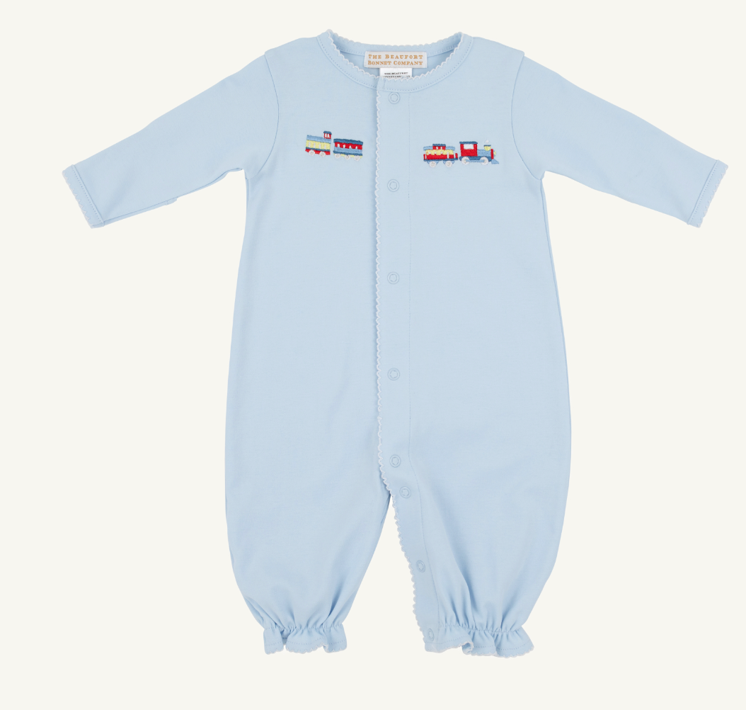 Twinkle Twinkle 2 In 1 Gown Buckhead Blue/Train
