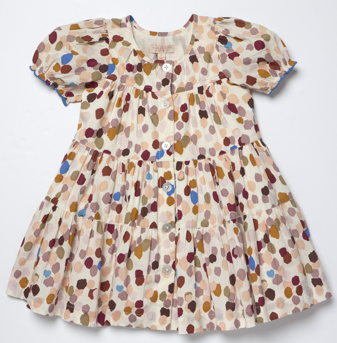Elizabeth Dress - Autumn Spots