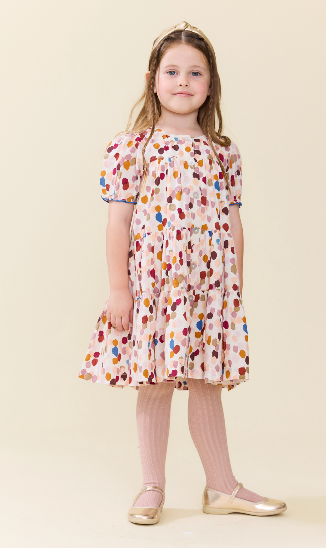 Elizabeth Dress - Autumn Spots