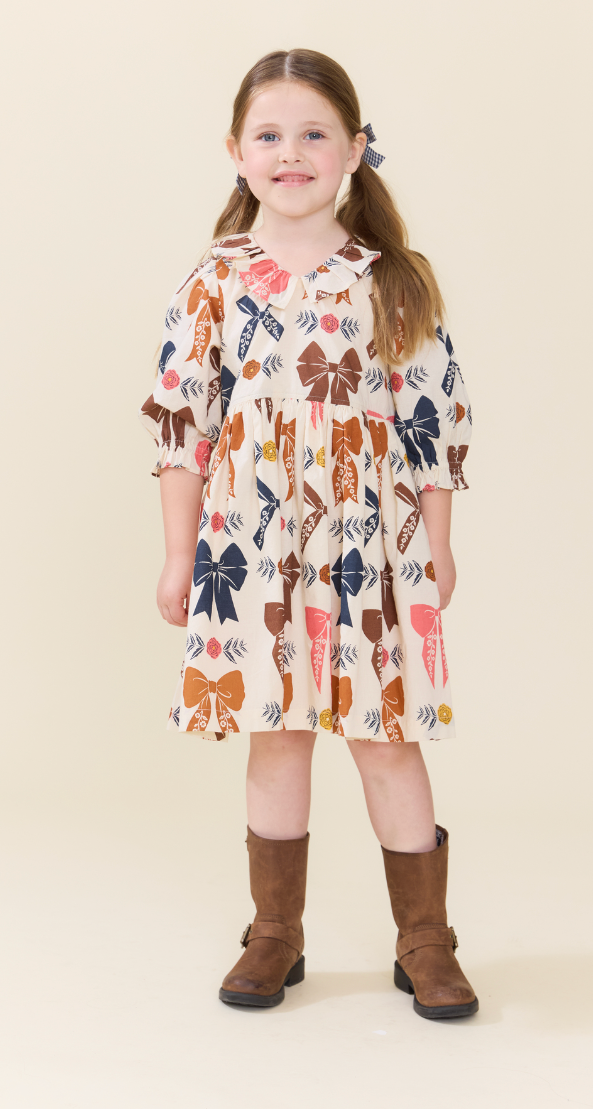Amara Dress Harvest Bows