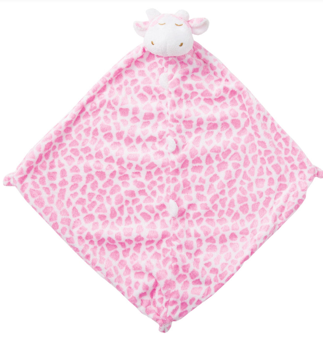 Pink Giraffe Blankie