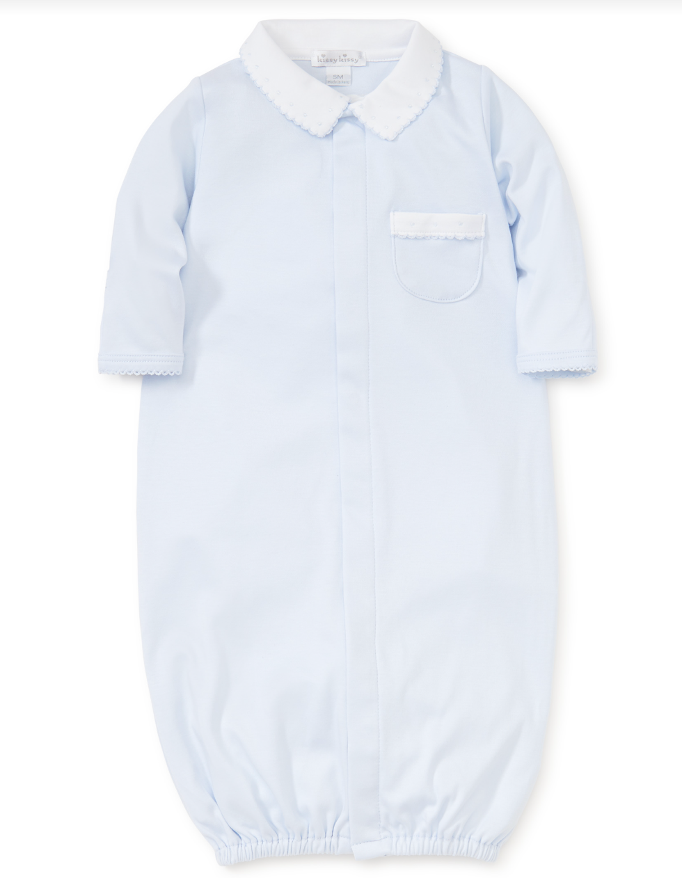 Light Blue Kissy New Beginnings Conv. Gown w/ Collar