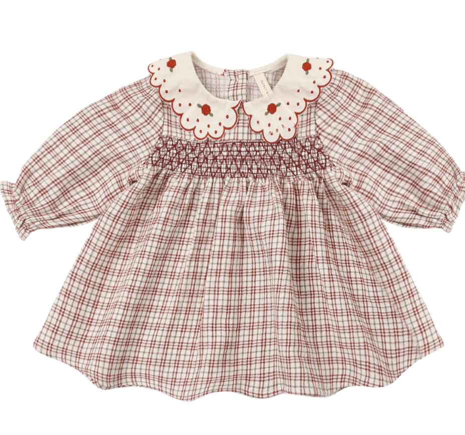 Callie Dress - Christmas Plaid