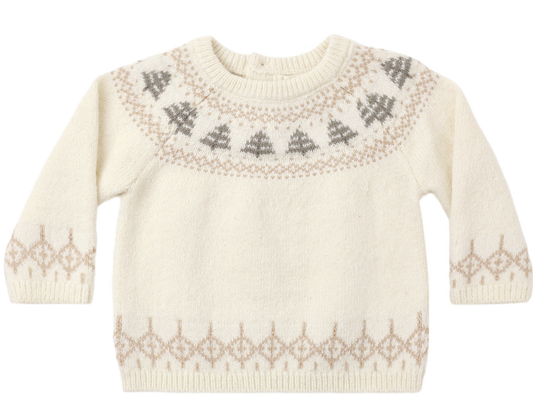 Rex Sweater Tree Fair Isle / Luca Pant Spruce Set