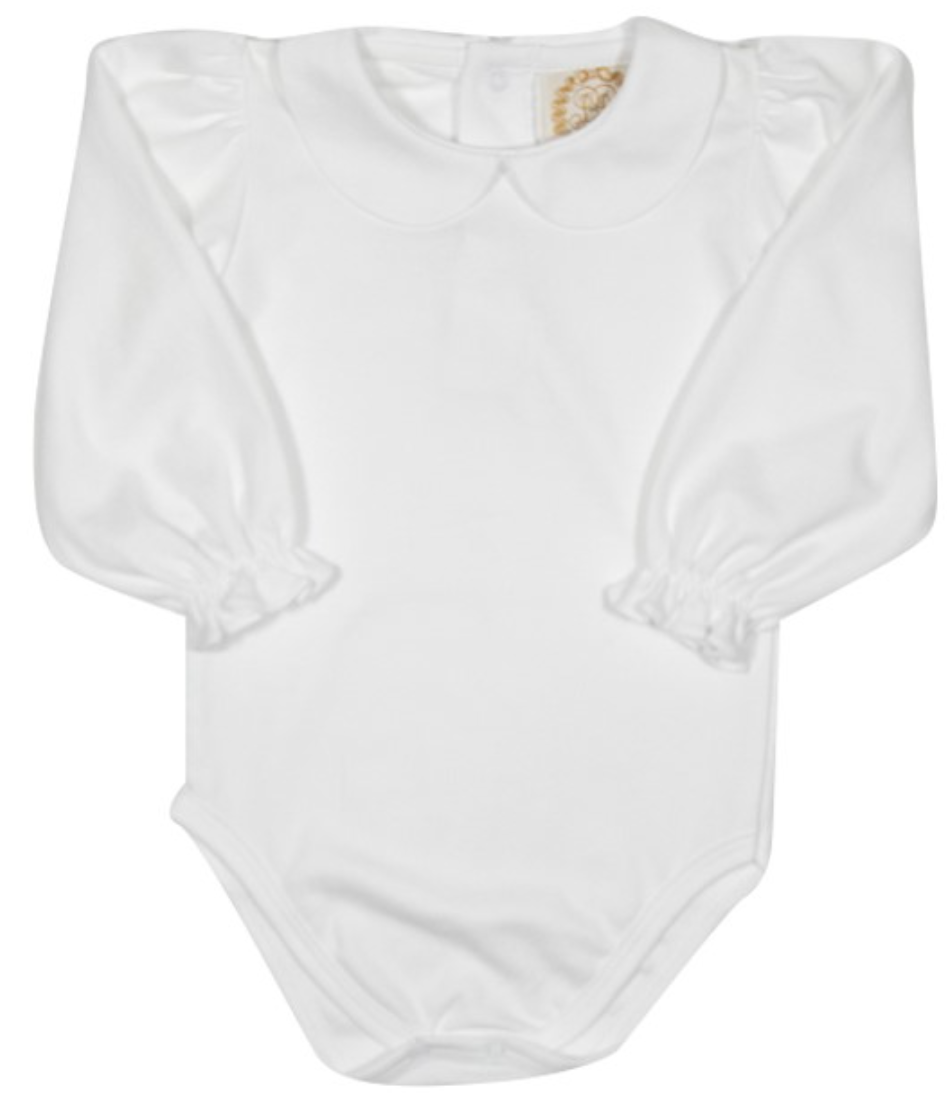 Maude's Peter Pan Collar Shirt - Pima LS Onesie