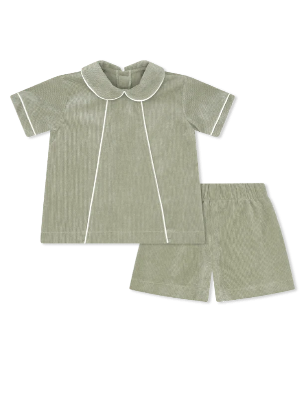 Adam Short Set - Sweetgrass Corduroy