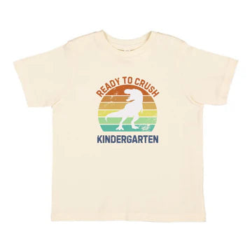Ready to Crush Kindergarten T-Shirt - Natural