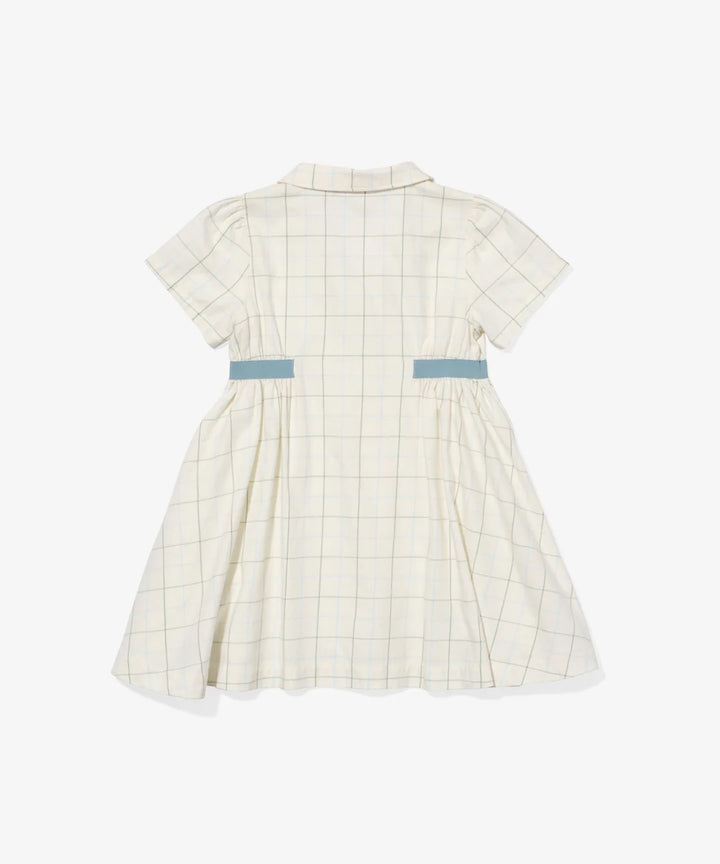 Shirt Dress, Seafoam Plaid