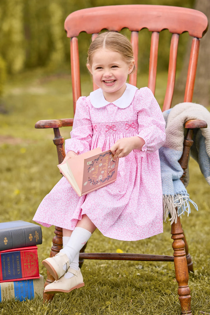Smock Natalie Dress Pink Vinings