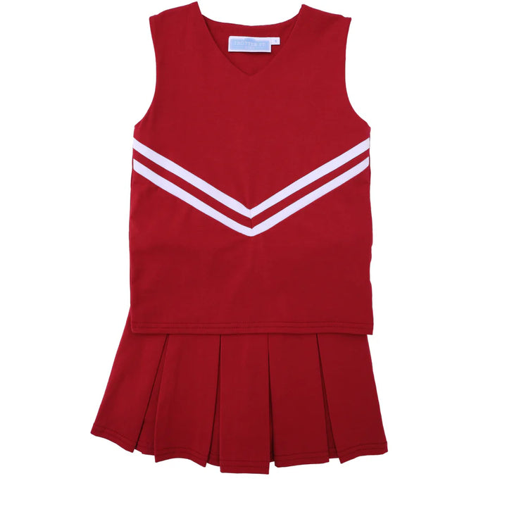 Cheer Uniform Set - Crimson