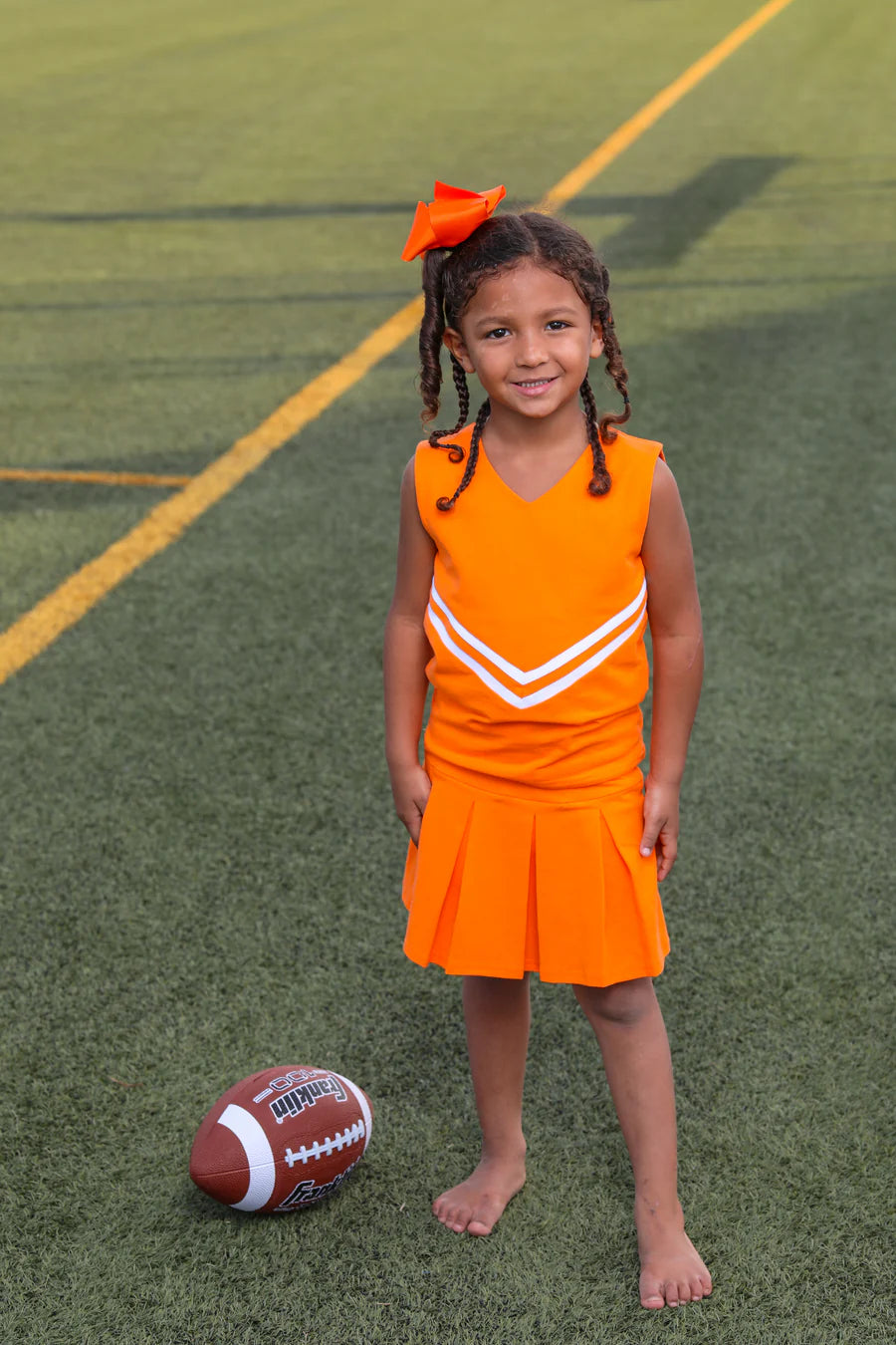 Cheer Uniform Set - Orange
