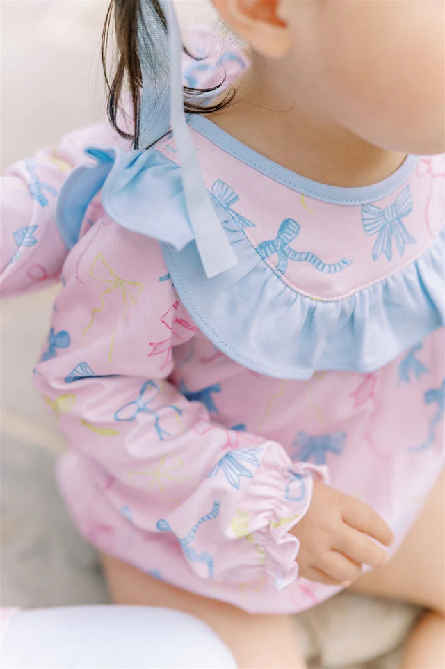 Ribbon Party Long Sleeve Bubble