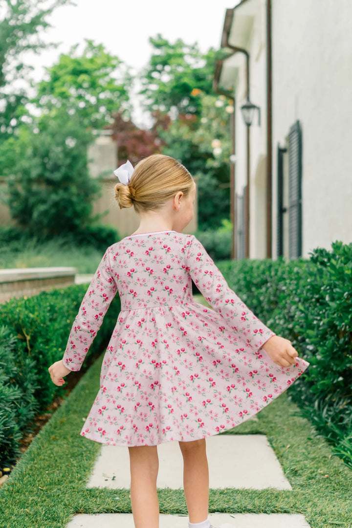 Zinnia Blooms Twirl Dress