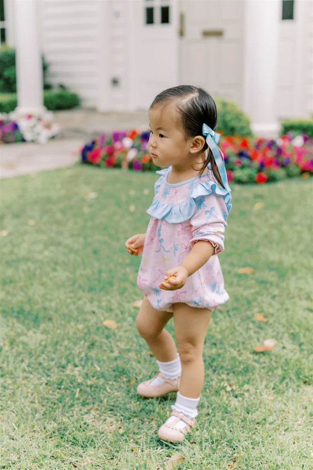 Ribbon Party Long Sleeve Bubble