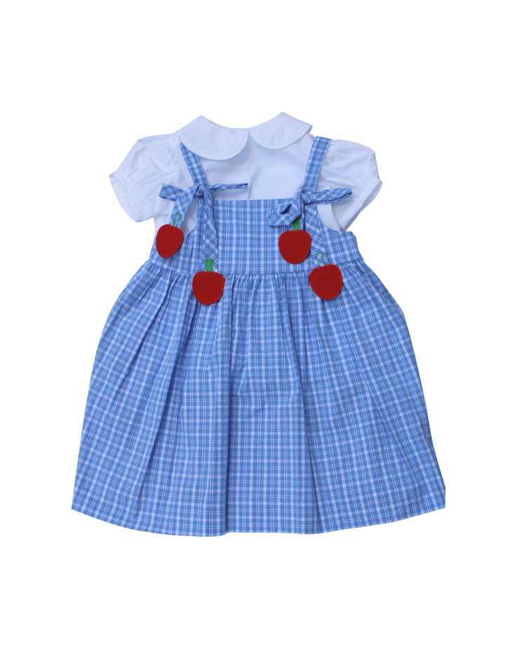 Apple Ties Jumper with Blouse