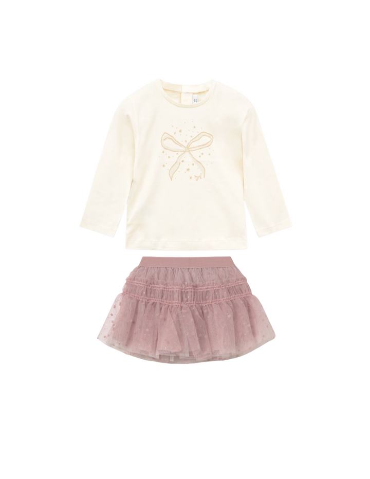 Bow Skirt Set