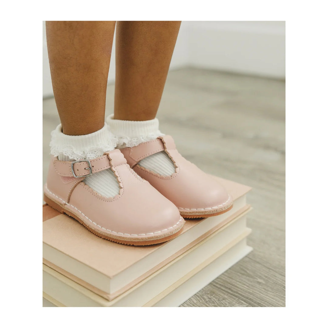 SELINA - Scalloped T-Strap MJ