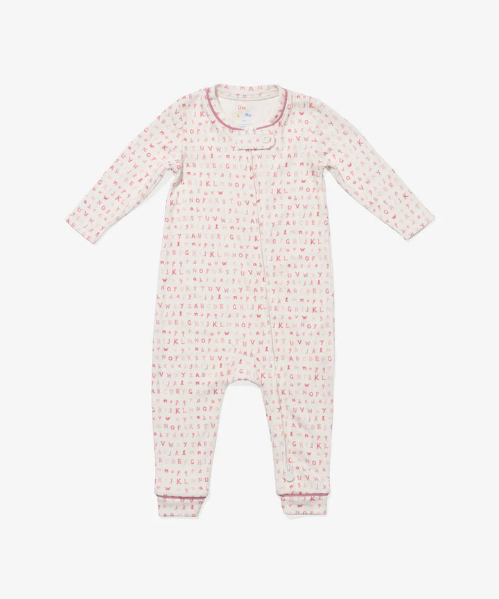 Ziggy Zip Romper ABC's