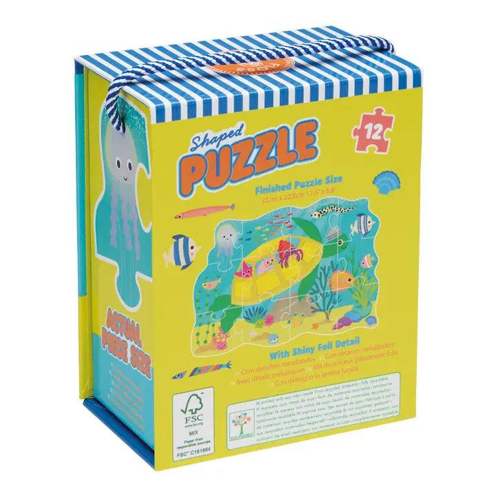 Ocean 12pc Shaped Puzzle