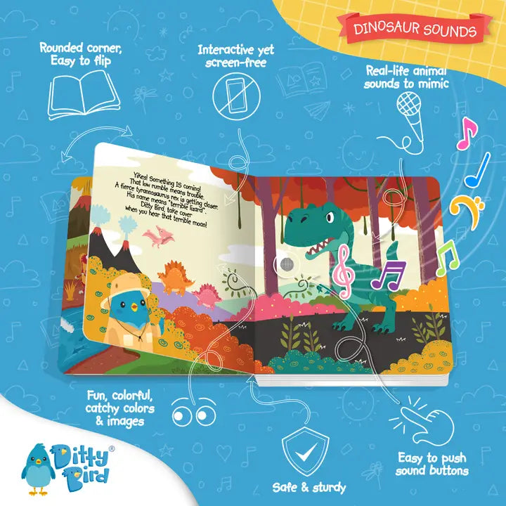 Ditty Bird : Baby Sound Book Dinosaur Sounds