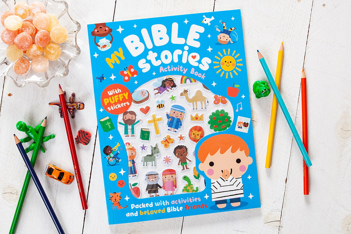 Boys My Bible Stories Activity Book