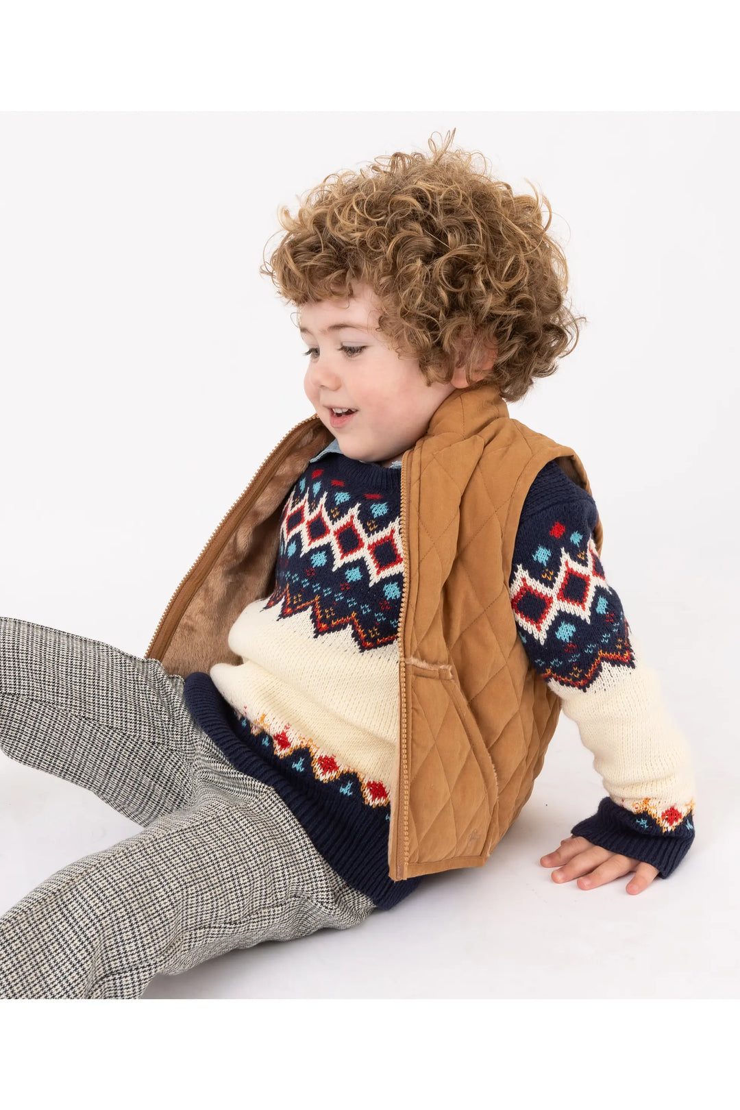 Barn Vest- Caramel