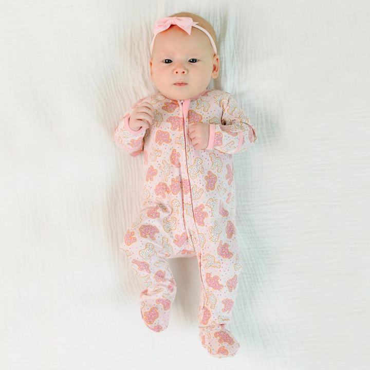 Animal Crackers Zipper Playsuit