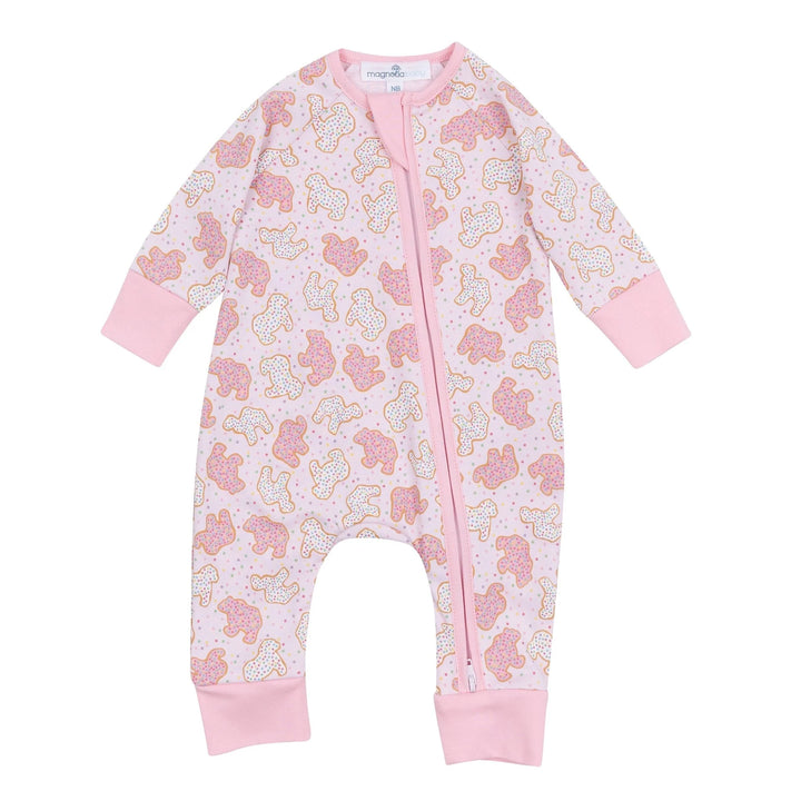 Animal Crackers Zipper Playsuit