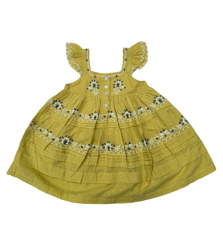 Nanette Dress - Misted Yellow