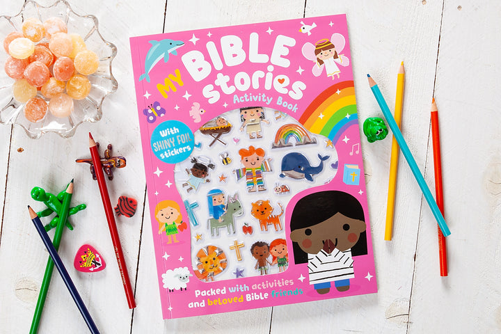 Girls My Bible Stories Activity Book
