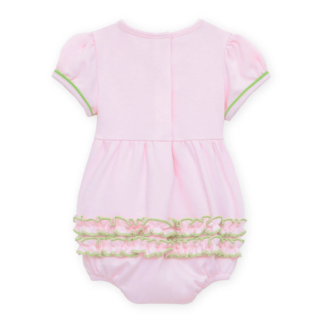 Bayou Baby Ruffle Bubble - Pink