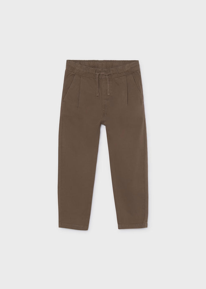 4512 Boy Chino Jogger Pants- Cocoa