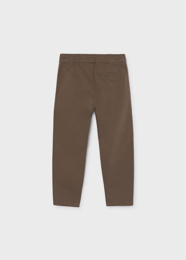 4512 Boy Chino Jogger Pants- Cocoa