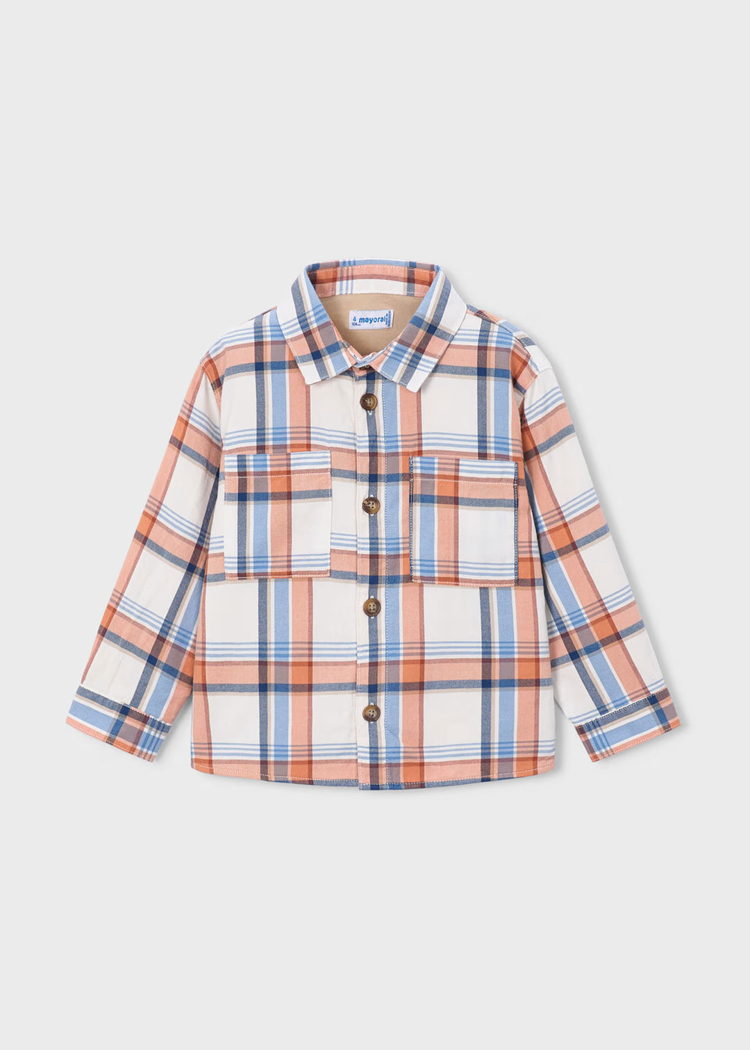 4142 Plaid Overshirt Nectar
