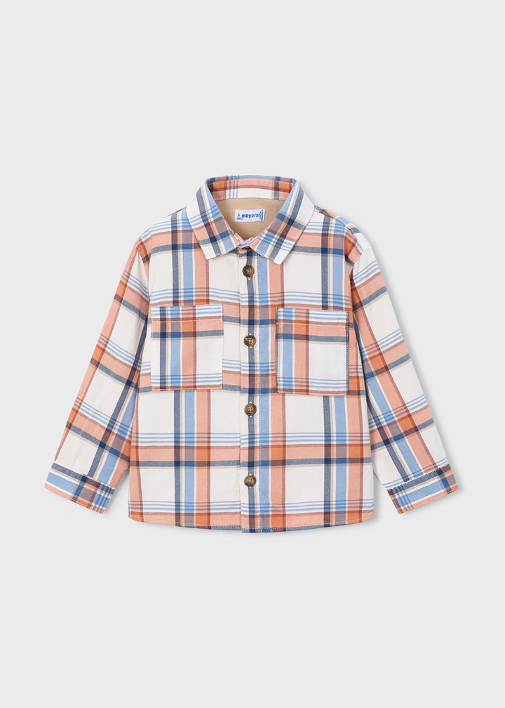 4142 Plaid Overshirt Nectar