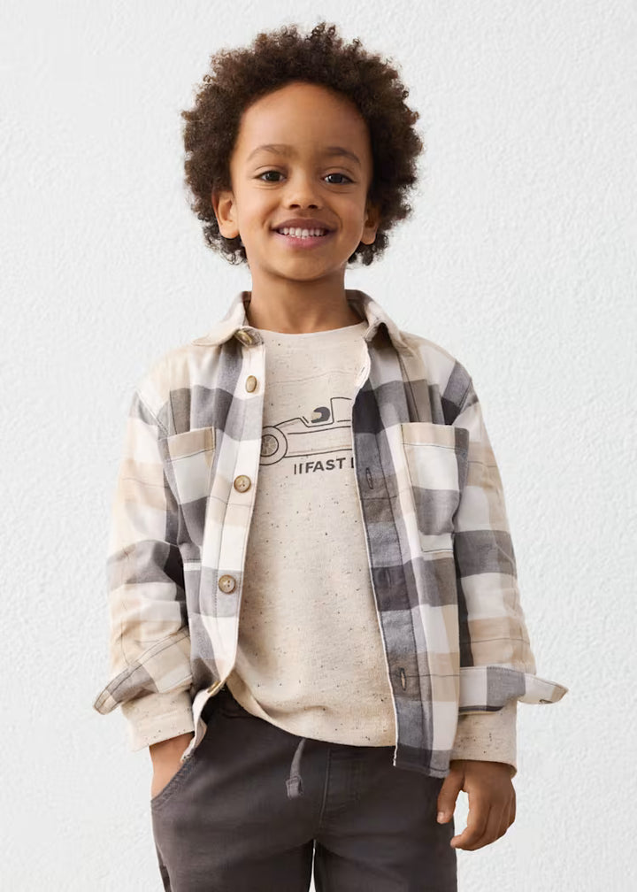 4142 Plaid Overshirt
