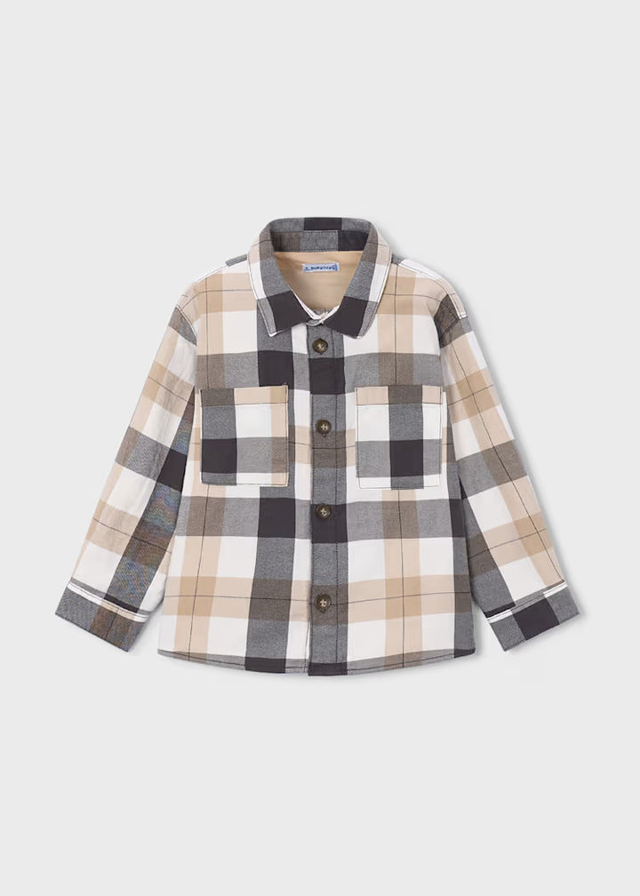 4142 Plaid Overshirt