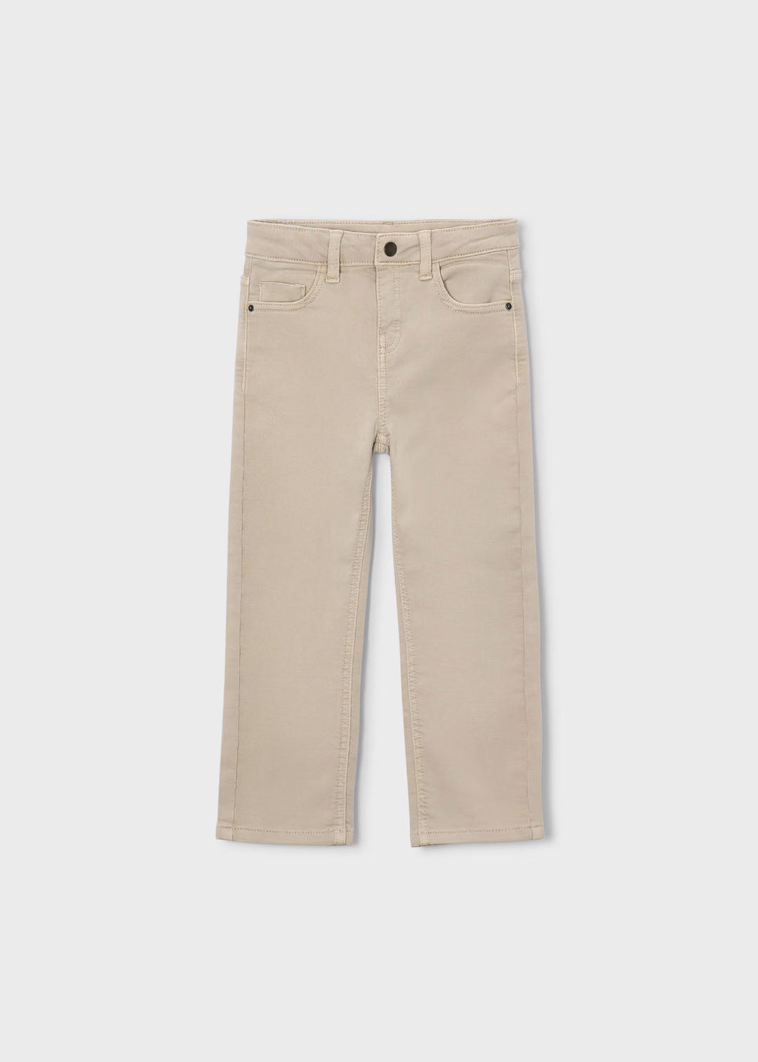 4504 Regular Fit Pants- Nut