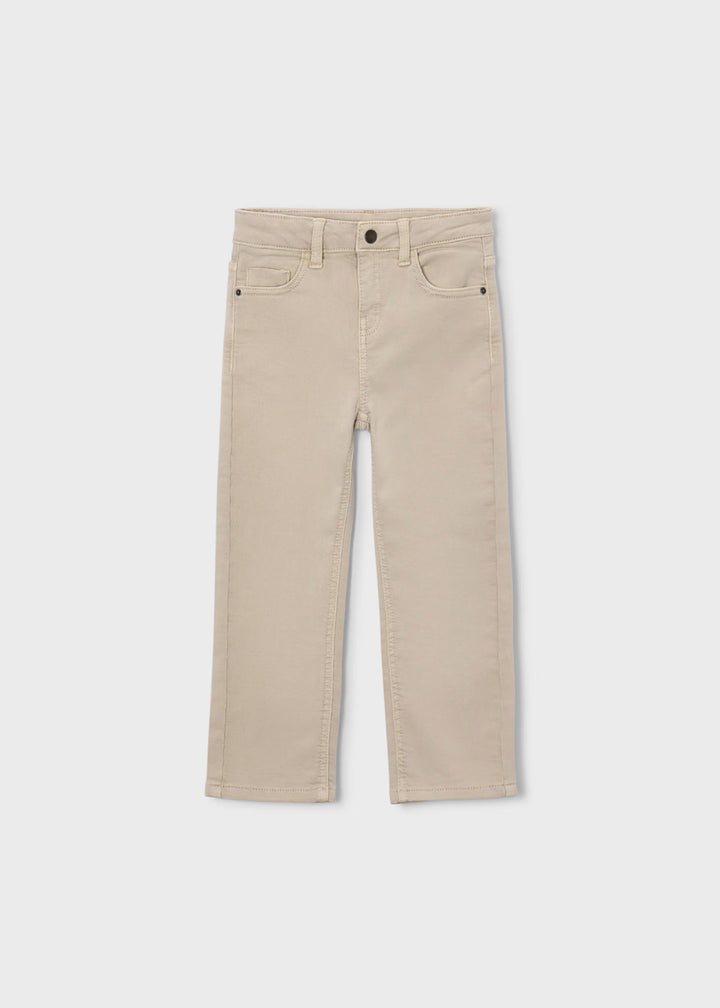 4504 Regular Fit Pants- Nut